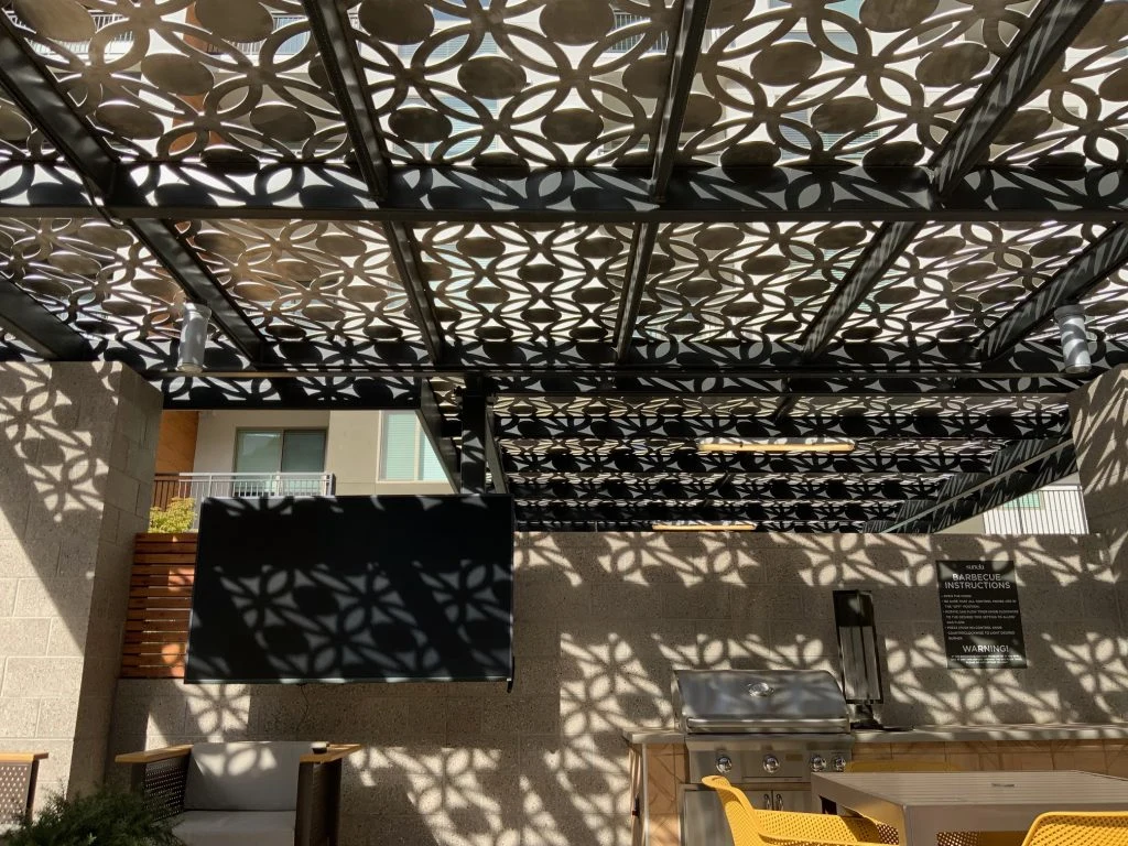 Architectural panel project photograph
