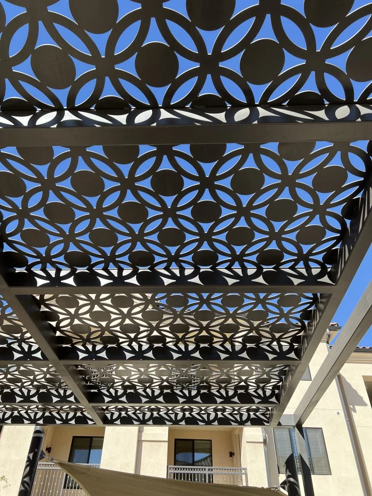 Architectural panel project photograph