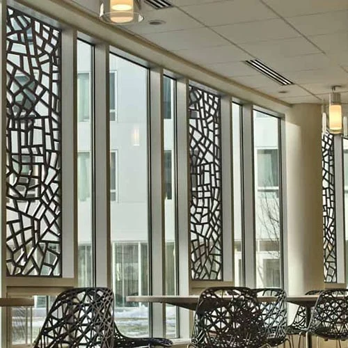 Architectural panel project photograph