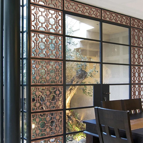 Architectural panel project photograph