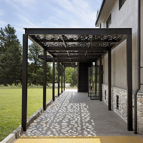 Architectural panel project photograph