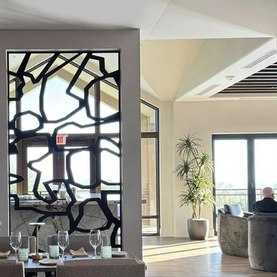 Architectural panel project photograph
