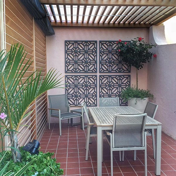 Architectural panel project photograph