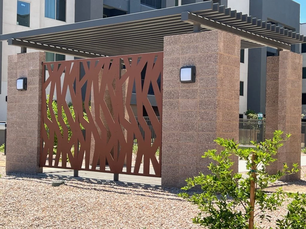 Architectural panel project photograph