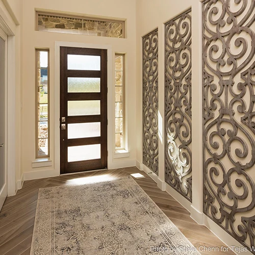 Architectural panel project photograph