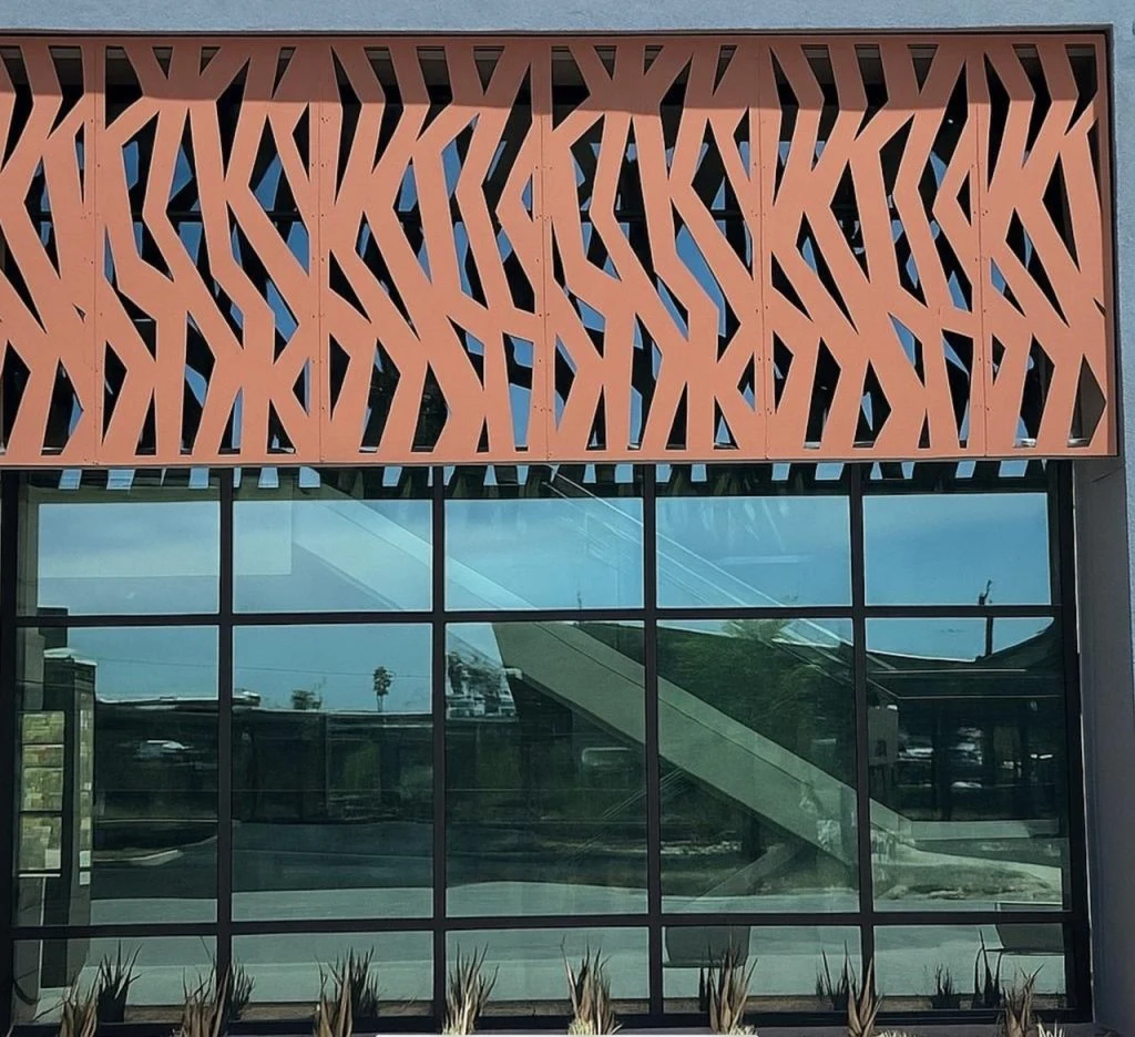 Architectural panel project photograph