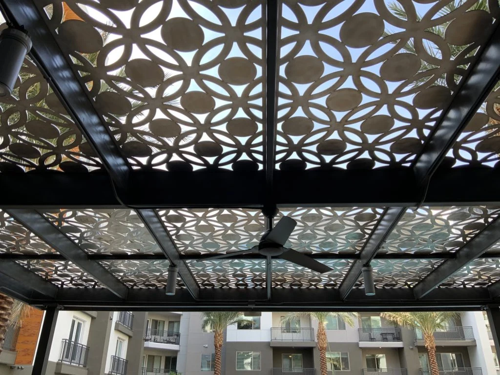 Architectural panel project photograph