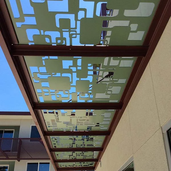 Architectural panel project photograph