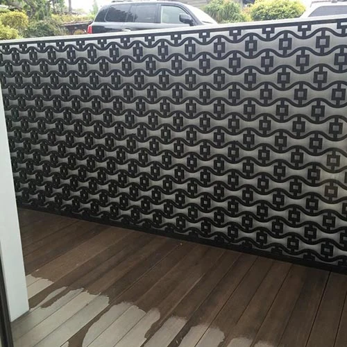 Architectural panel project photograph