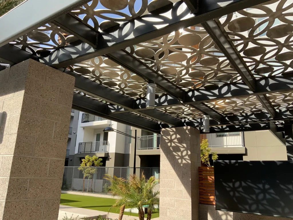 Architectural panel project photograph