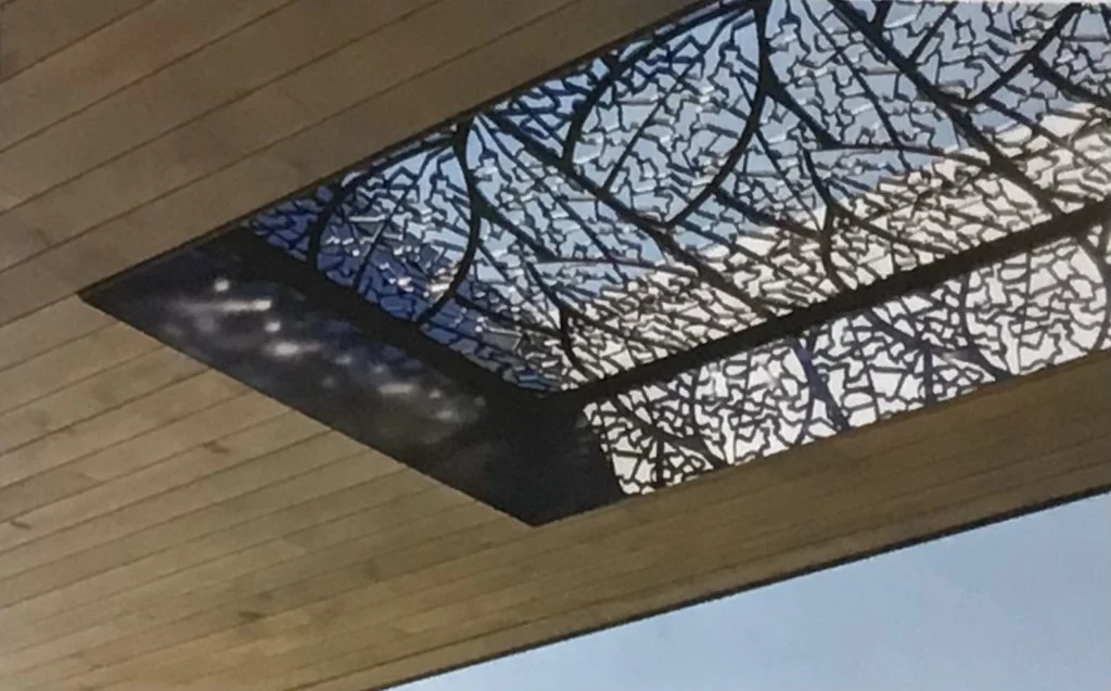 Architectural panel project photograph
