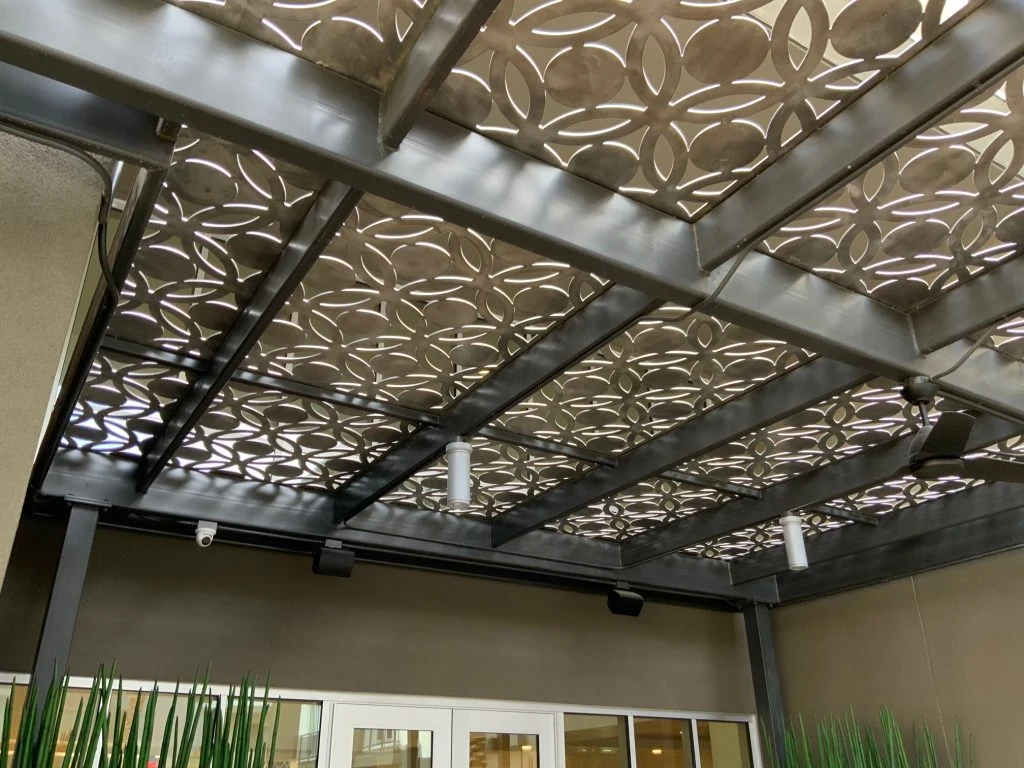 Architectural panel project photograph