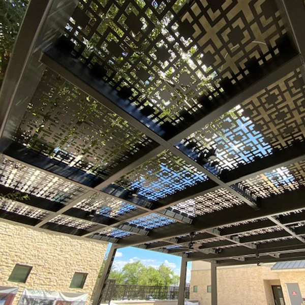 Architectural panel project photograph