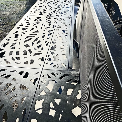 Architectural panel project photograph
