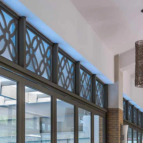 Architectural panel project photograph