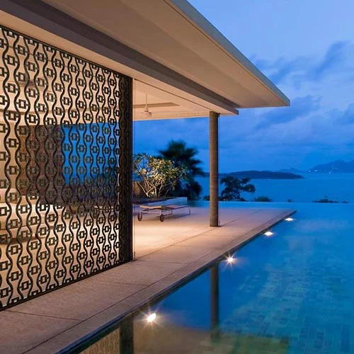 Architectural panel project photograph