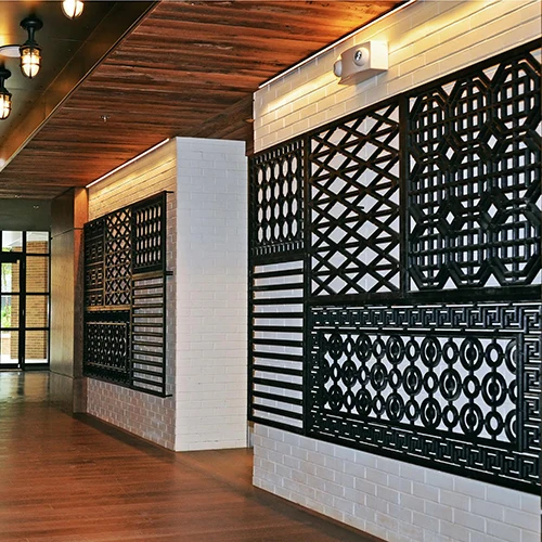 Architectural panel project photograph