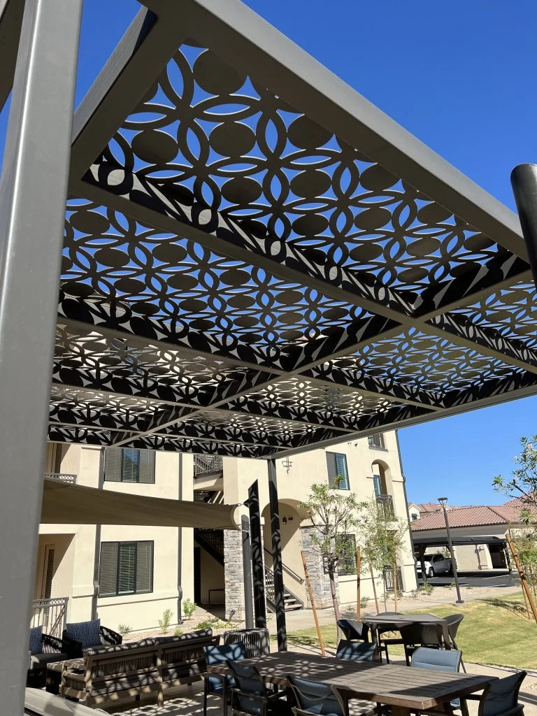 Architectural panel project photograph