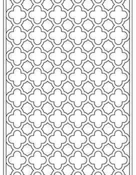 Composite panel pattern