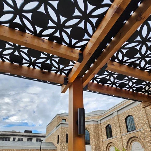 Architectural panel project photograph