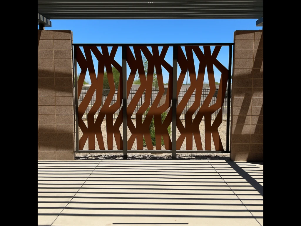 Architectural panel project photograph
