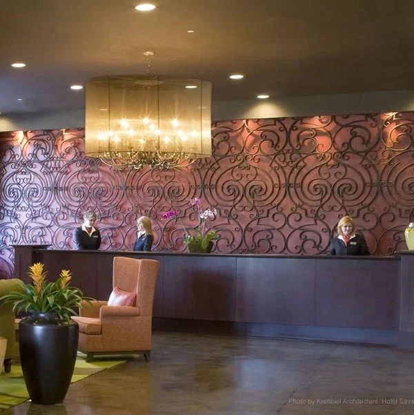 Architectural panel project photograph