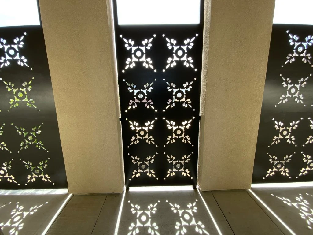 Architectural panel project photograph