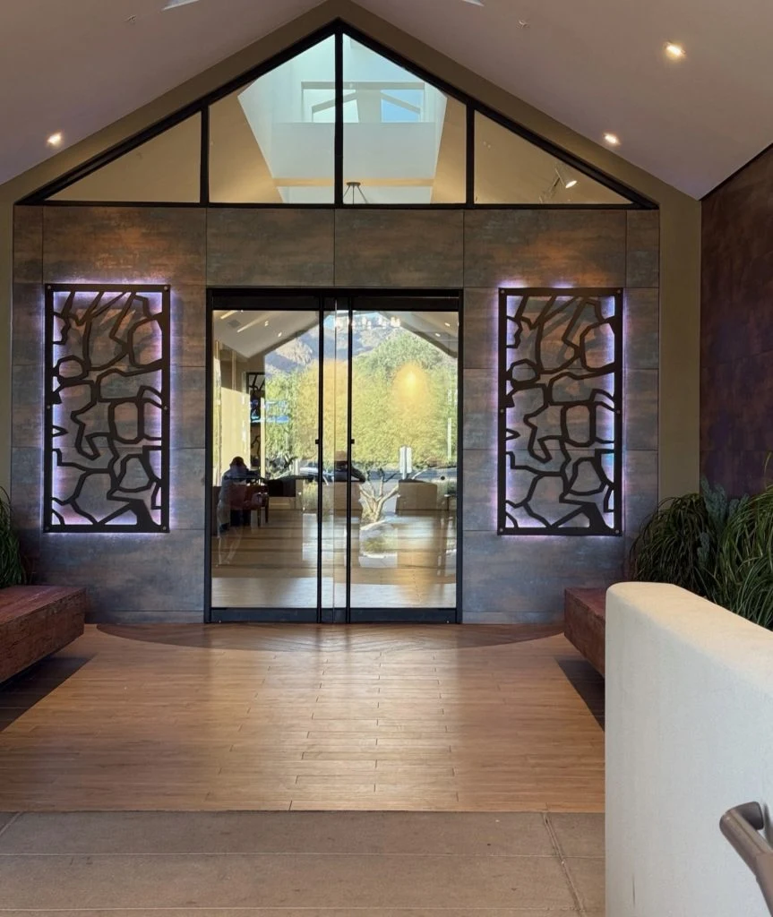 Architectural panel project photograph