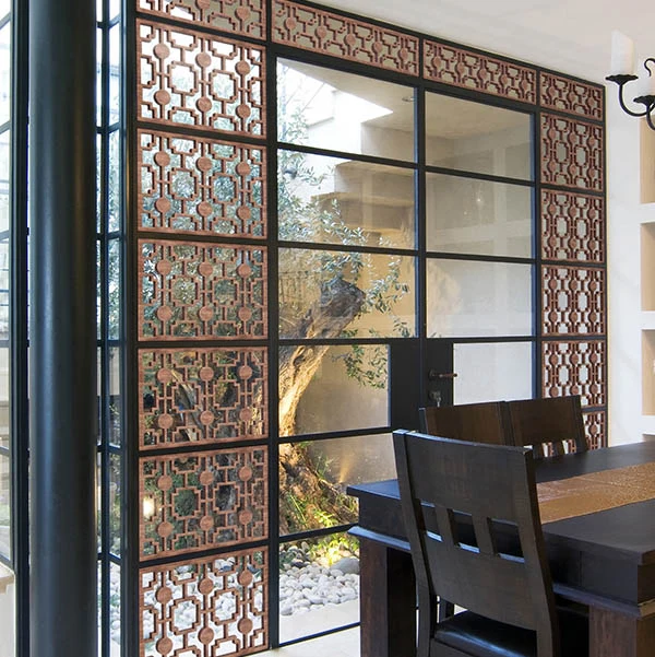 Architectural panel project photograph