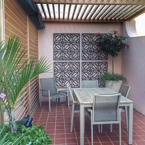 Architectural panel project photograph