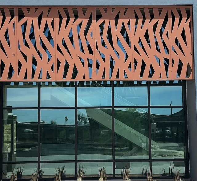 Architectural panel installation