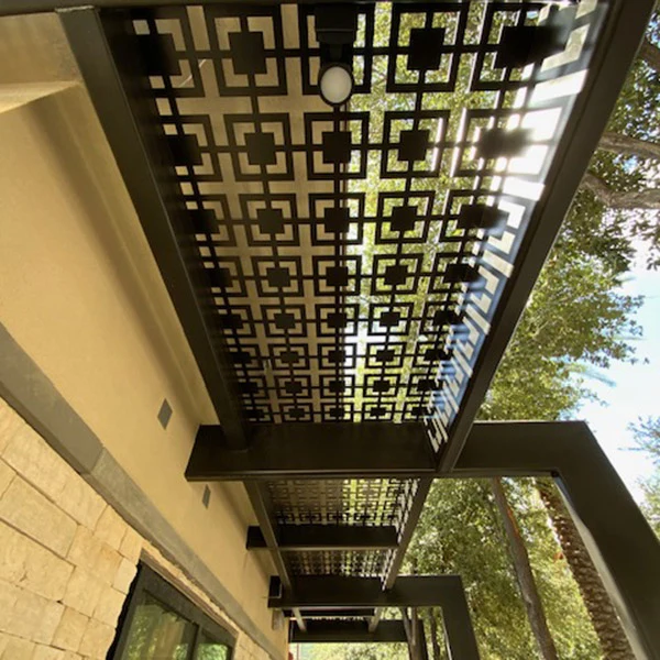 Architectural panel project photograph