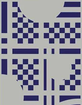 Checkered