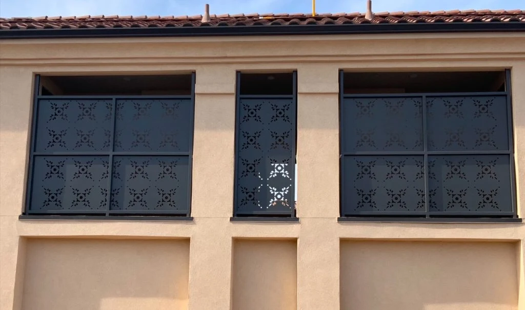 Architectural panel project photograph