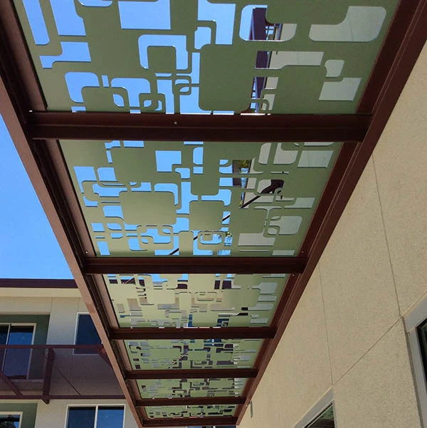 Architectural panel project photograph